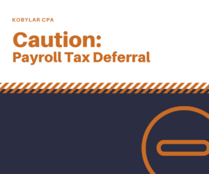 Graphic Payroll Tax Defferal